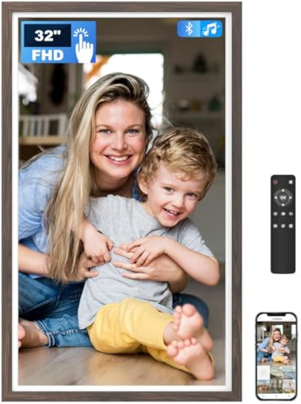 32 Dark Wood(32''丨FHD) Touchscreen